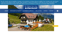 Desktop Screenshot of antermont.it