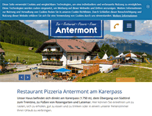 Tablet Screenshot of antermont.it